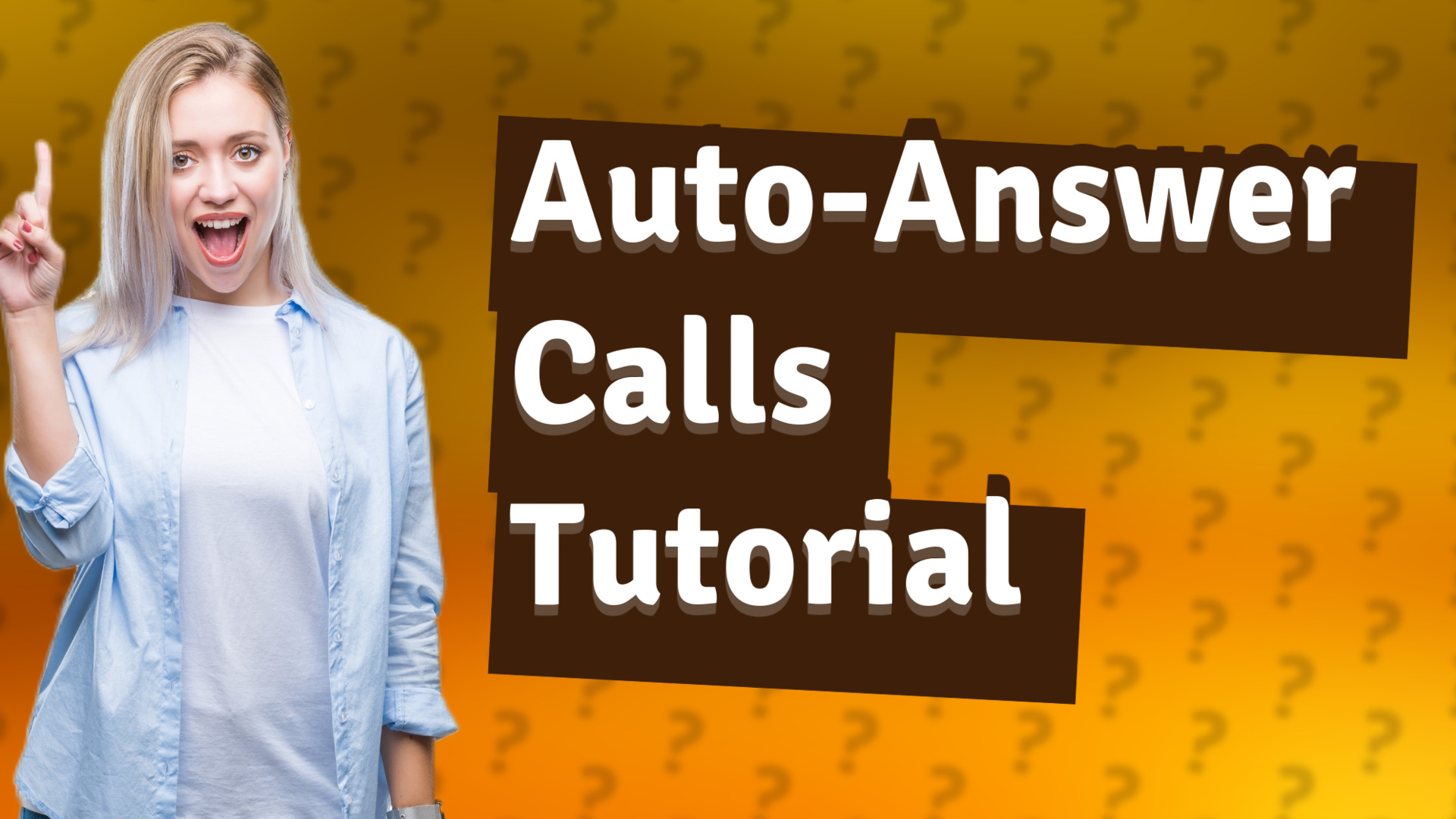 Auto-Answer Calls Tutorial