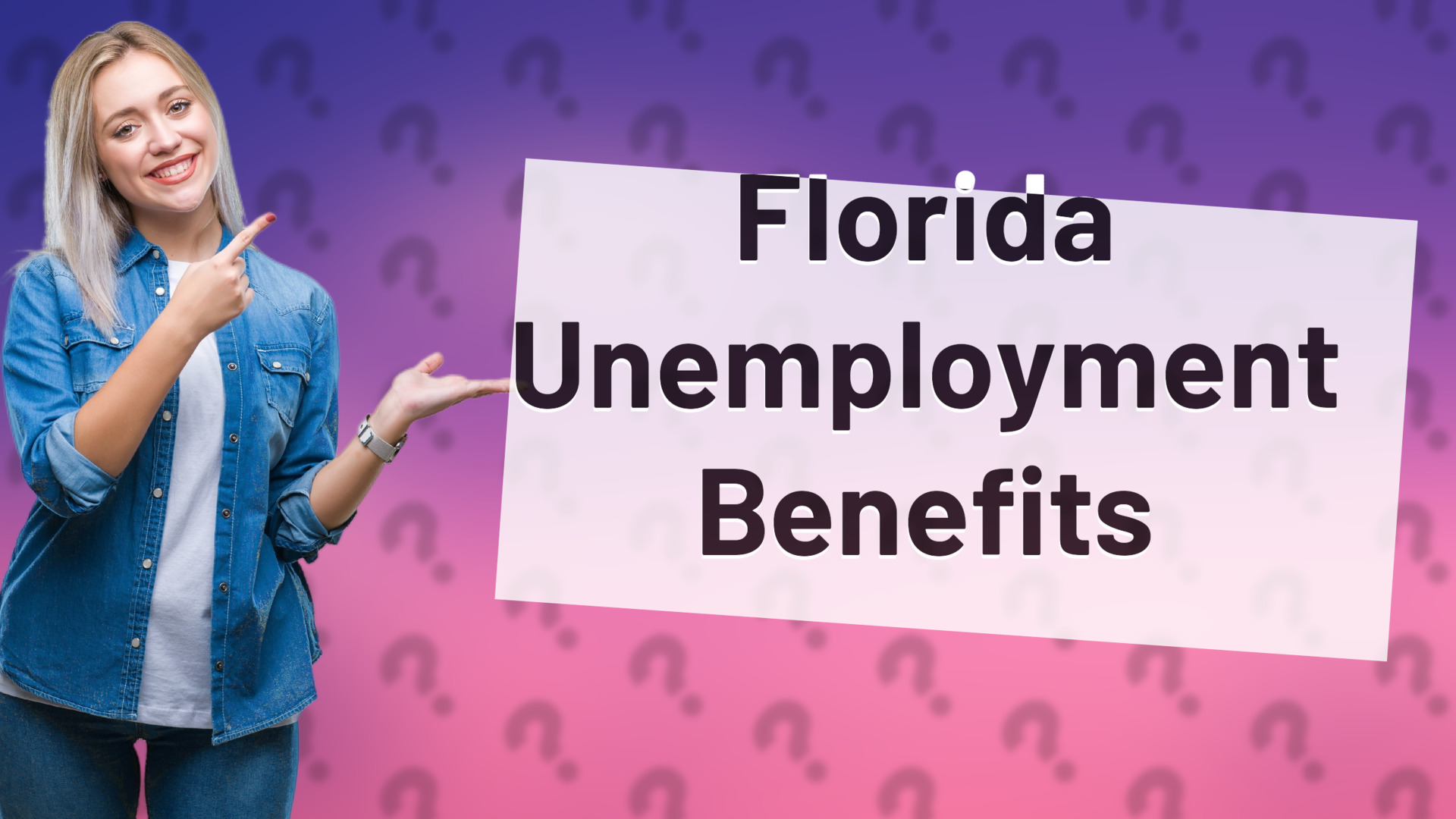 Florida Unemployment Benefits