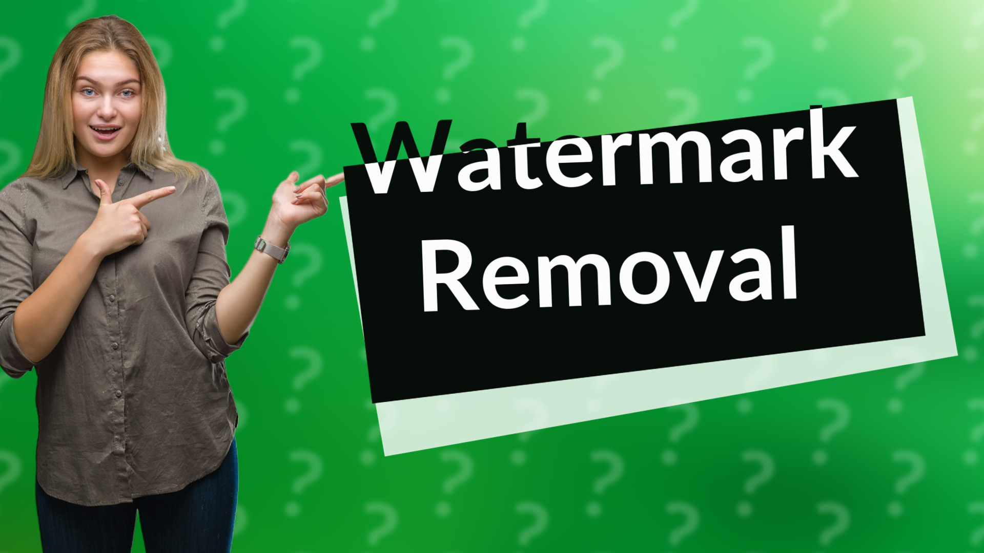 Watermark Removal