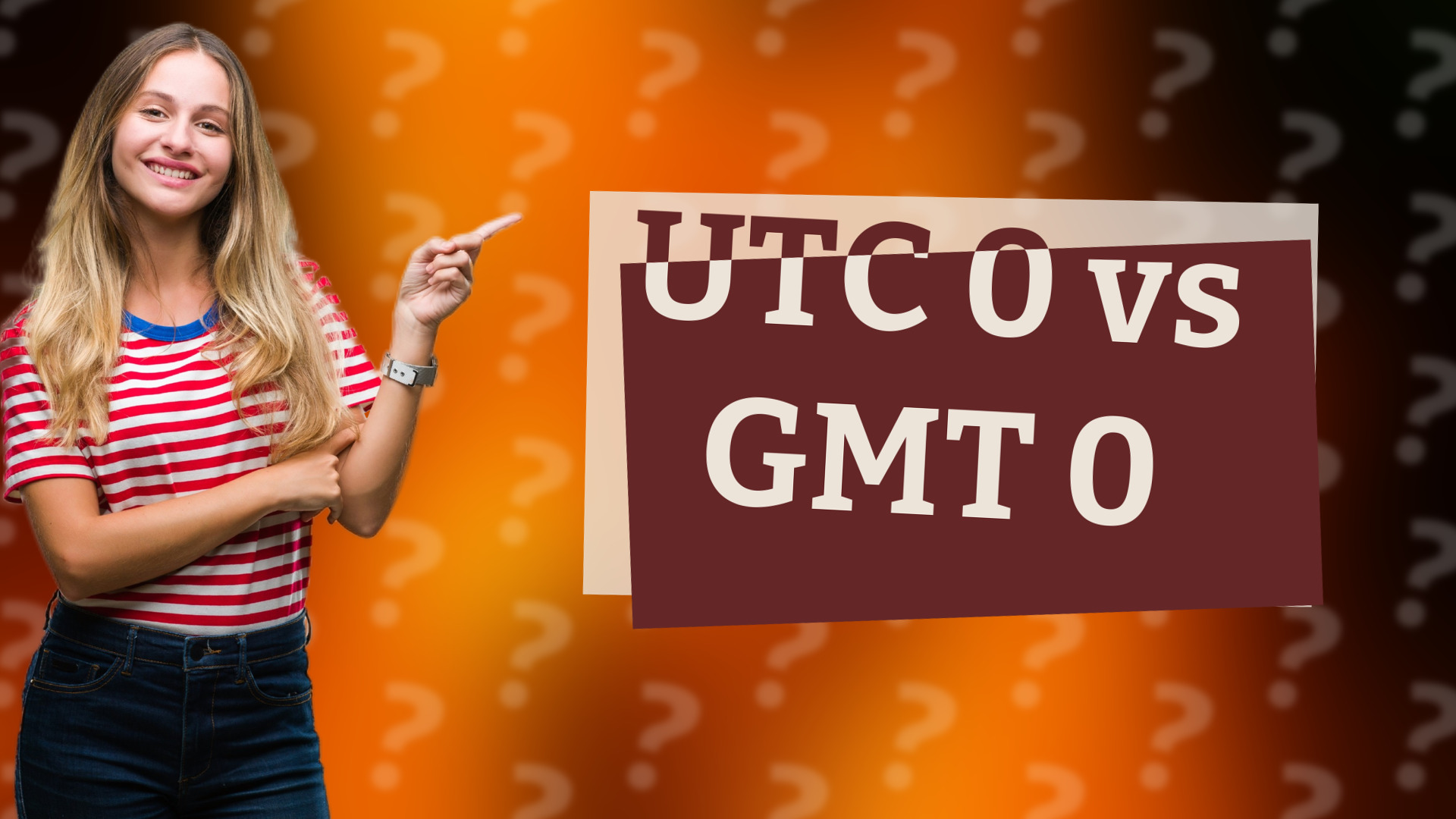 UTC 0 vs GMT 0