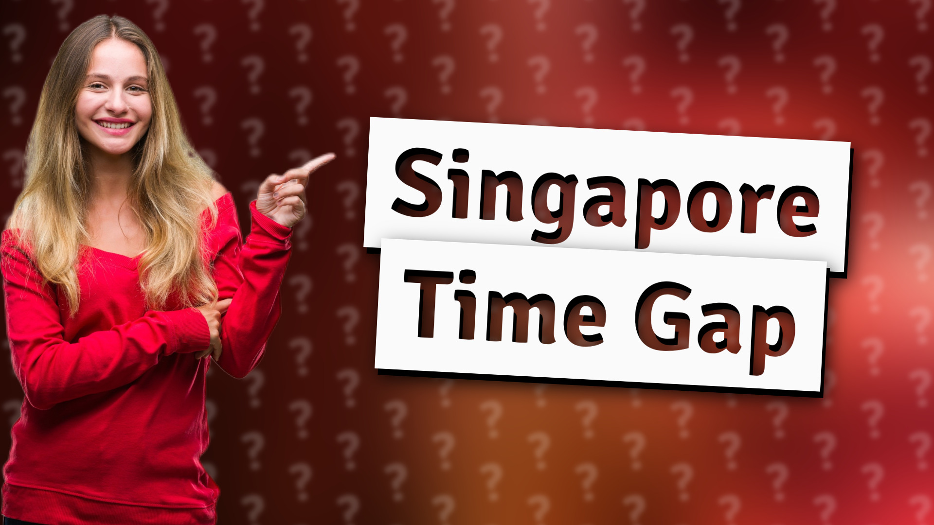 Singapore Time Gap