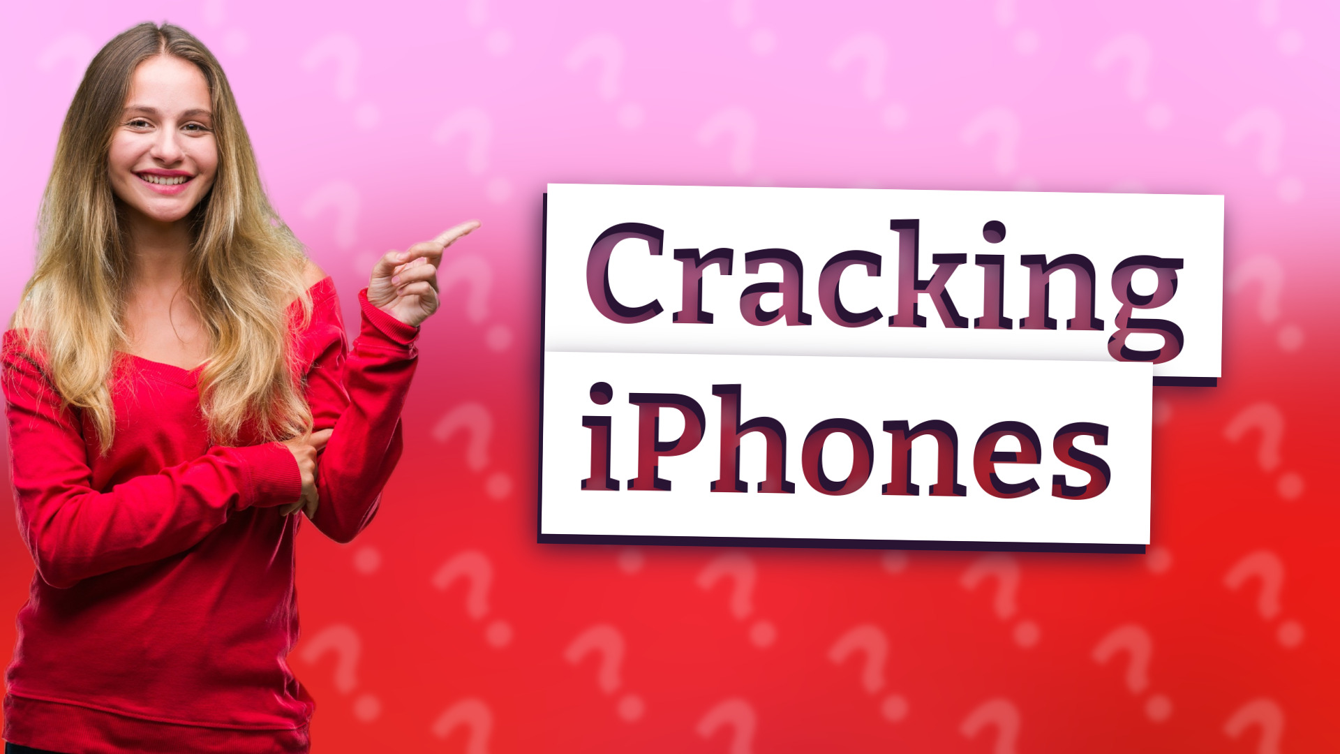 Cracking iPhones