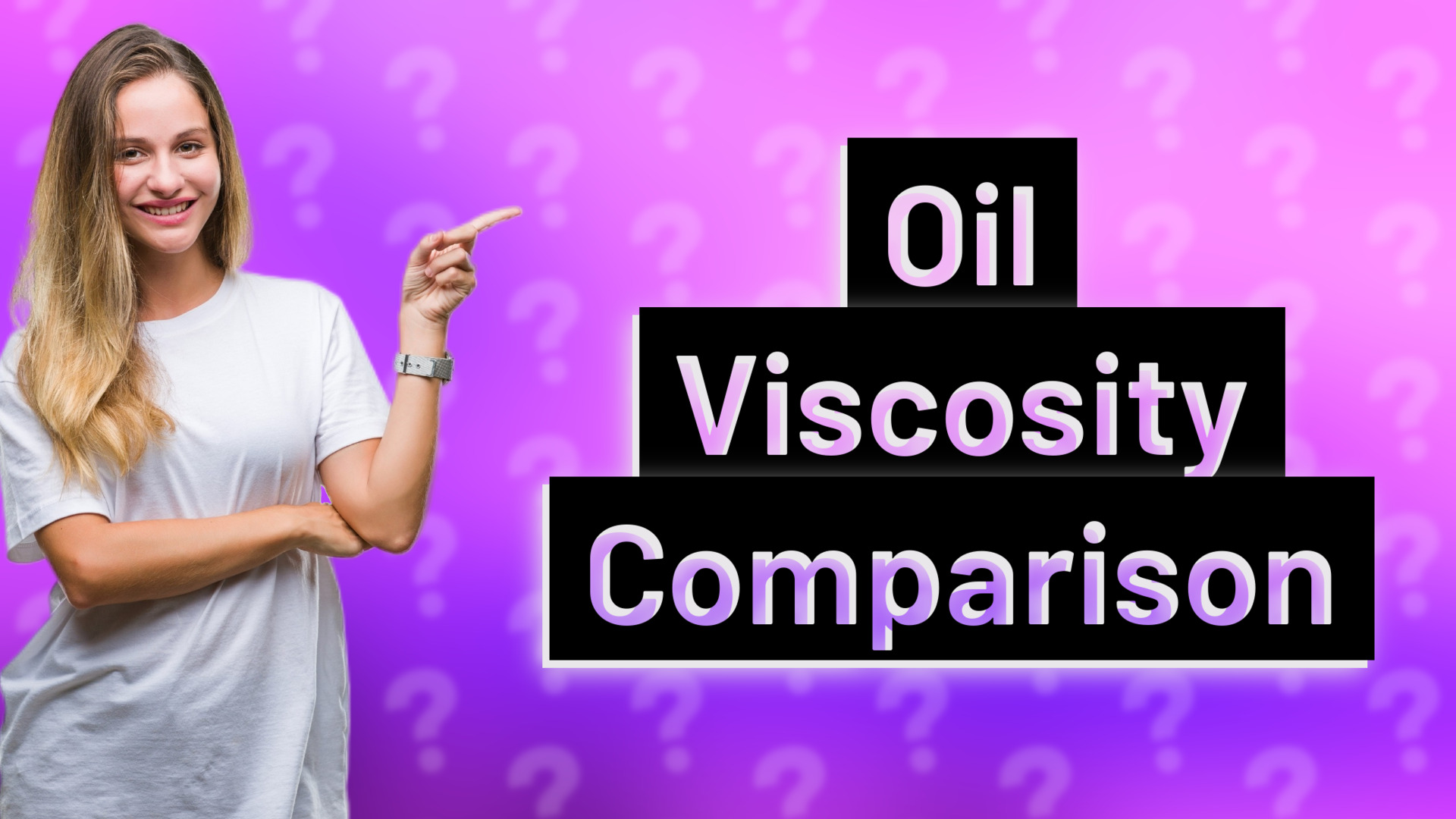 Oil Viscosity Comparison