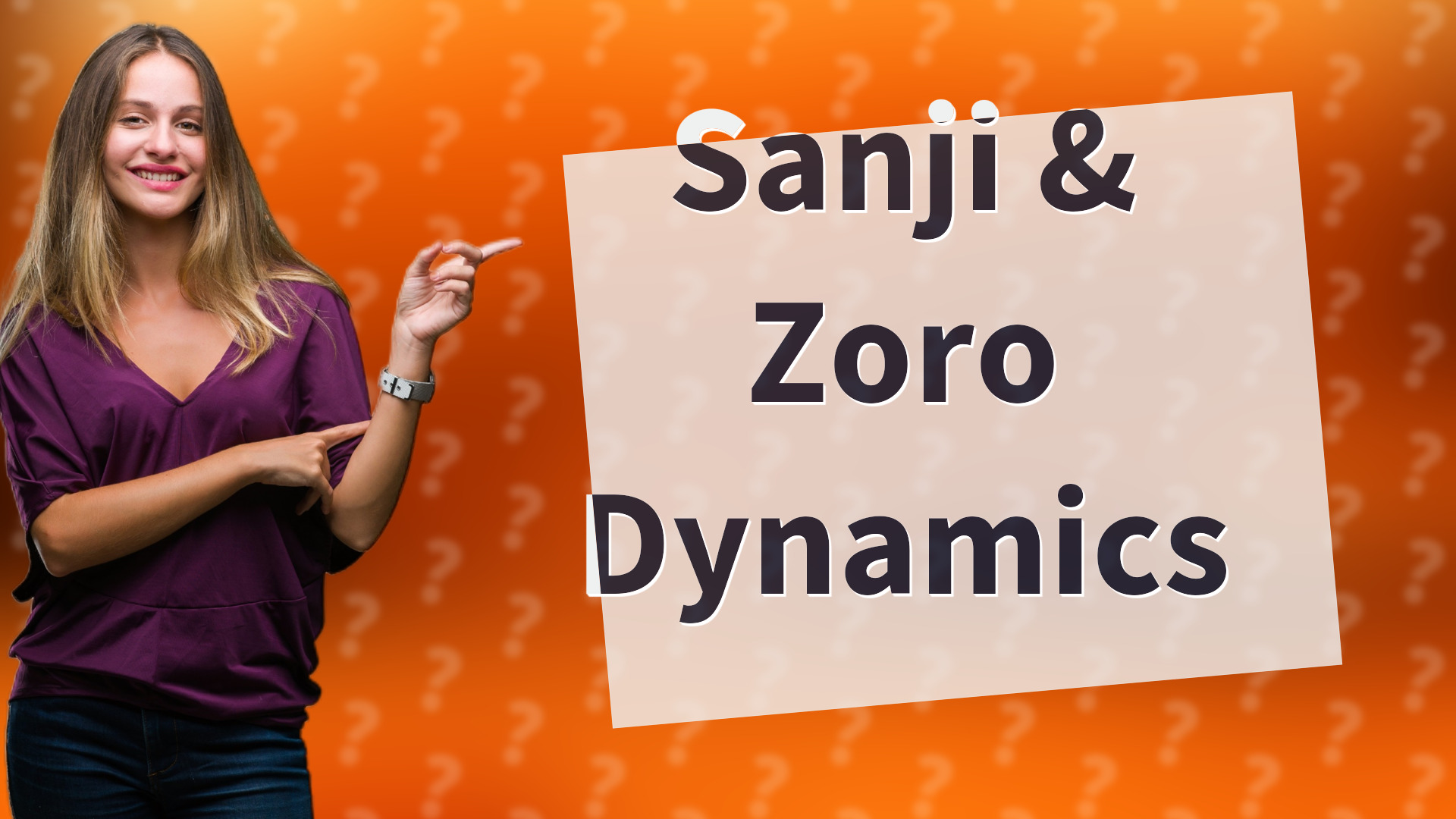 Sanji & Zoro Dynamics