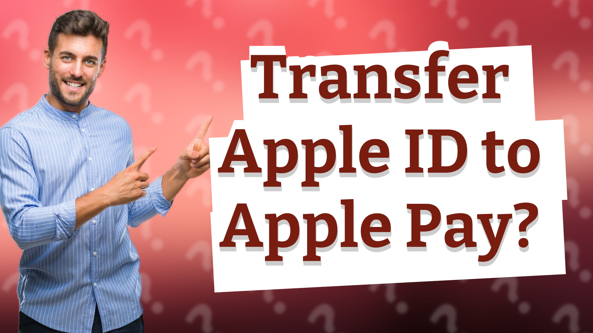 Transfer Apple ID to Apple Pay?