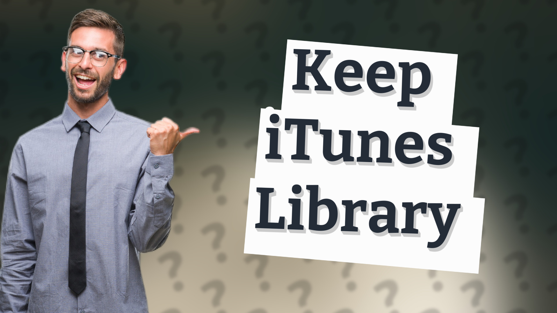 Keep iTunes Library
