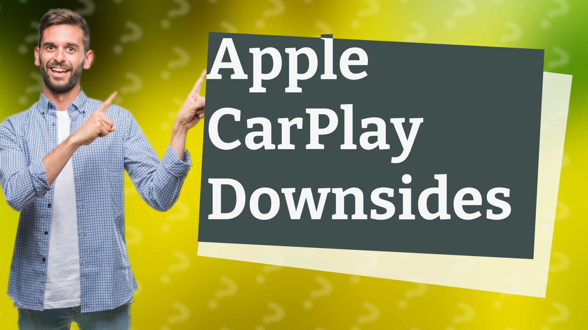 Apple CarPlay Downsides