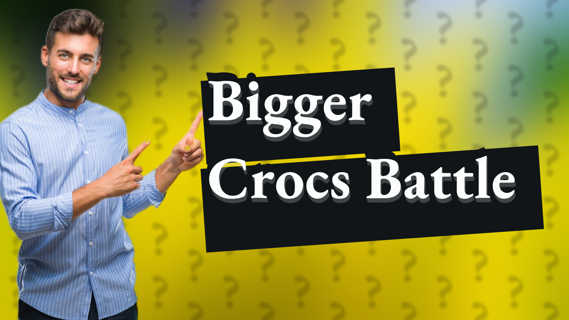 Bigger Crocs Battle