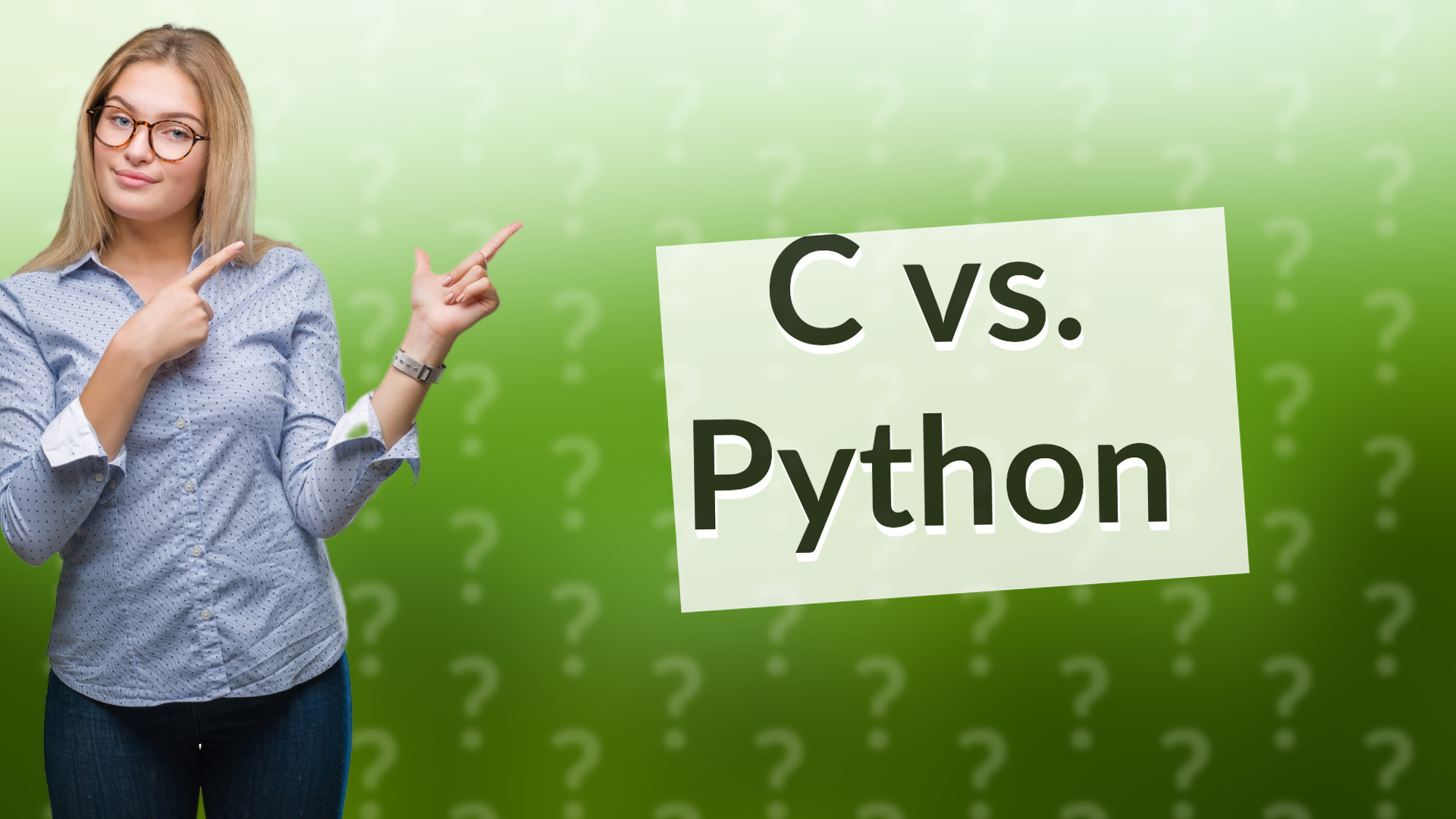 C vs. Python