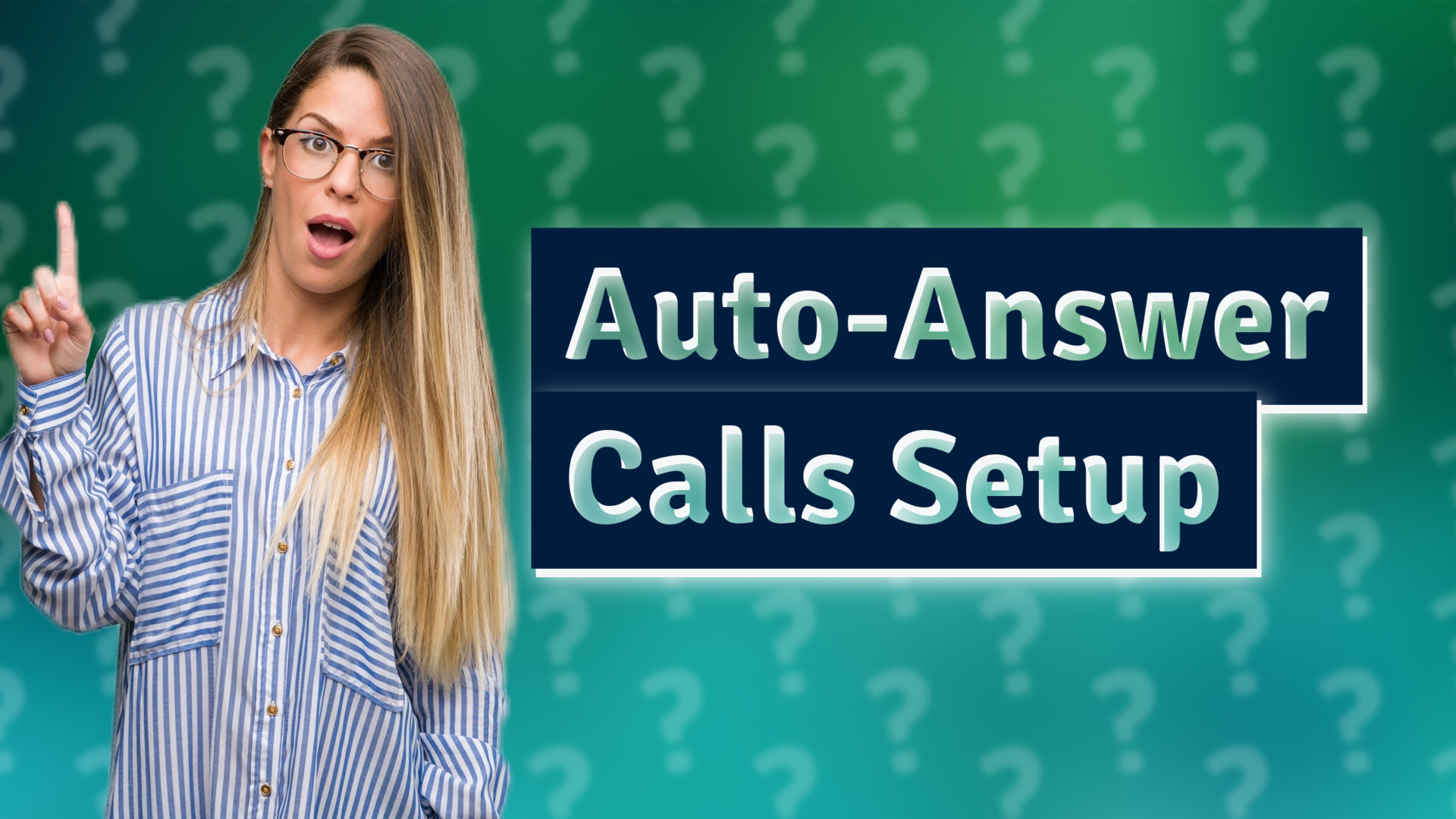 Auto-Answer Calls Setup