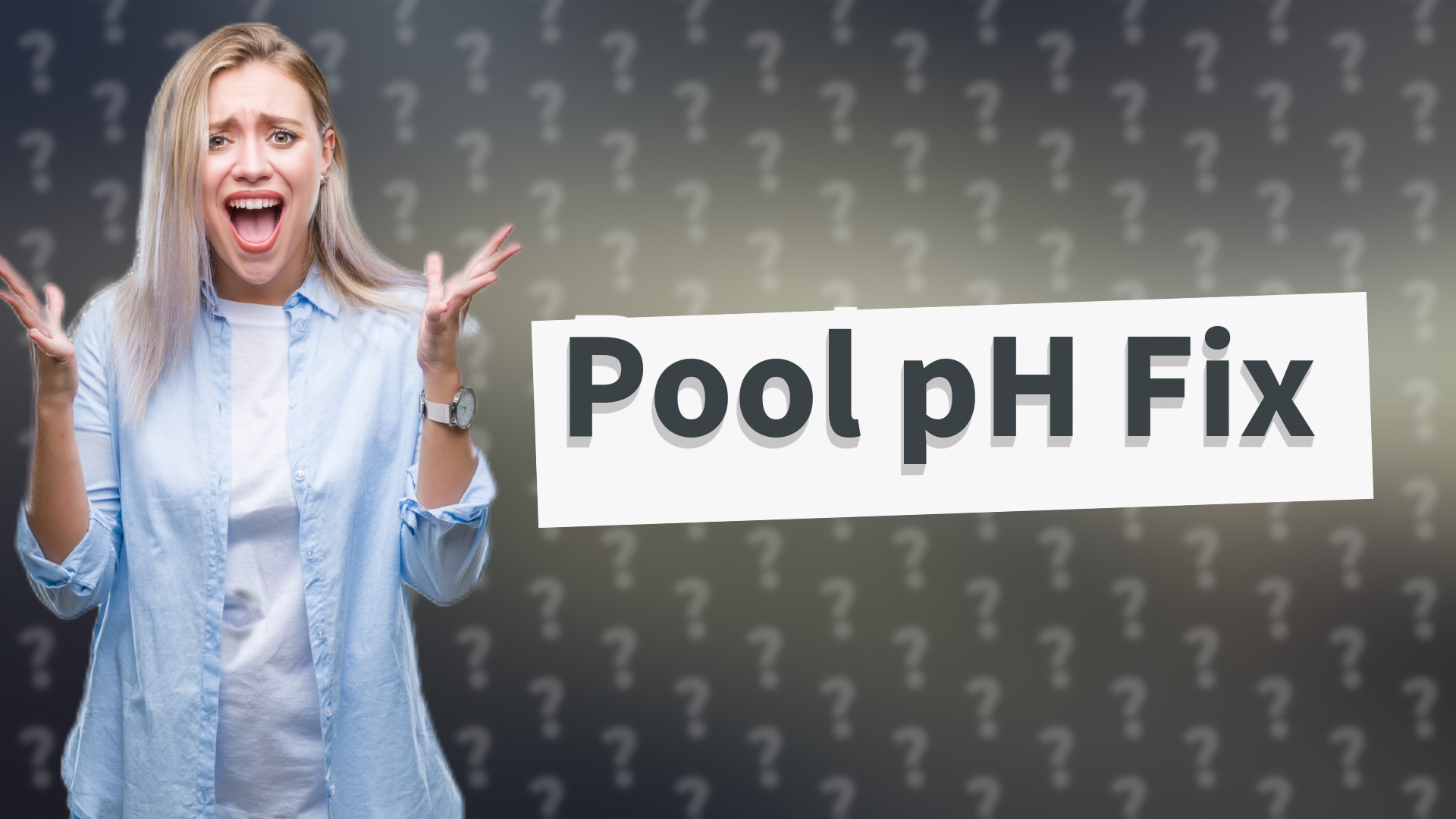 Pool pH Fix