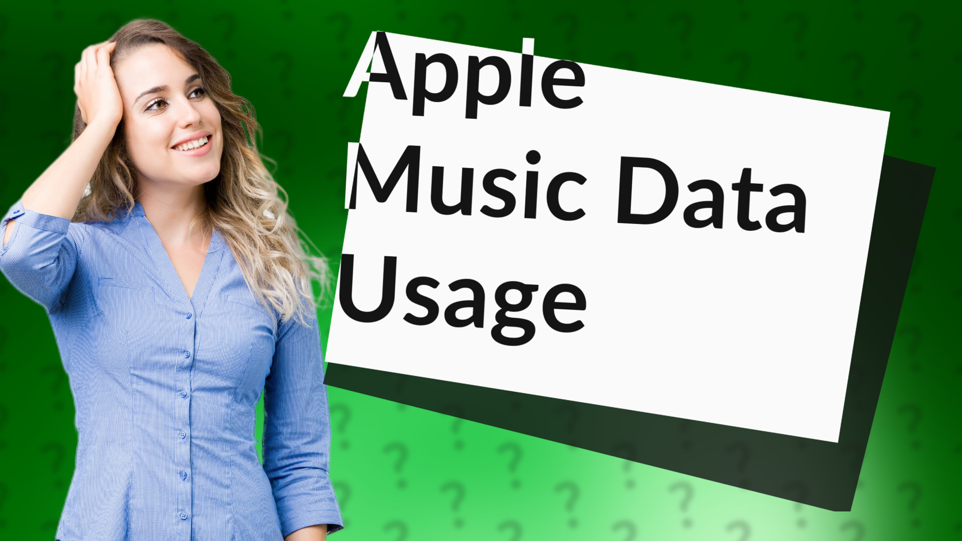 Apple Music Data Usage