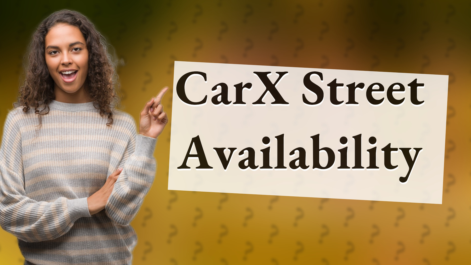 CarX Street Availability