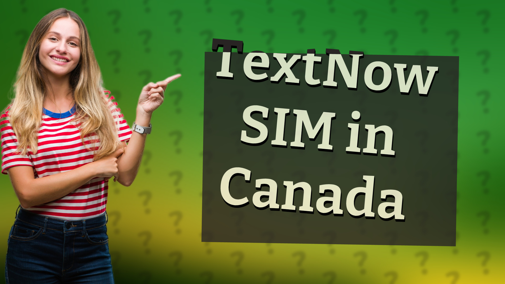 TextNow SIM in Canada