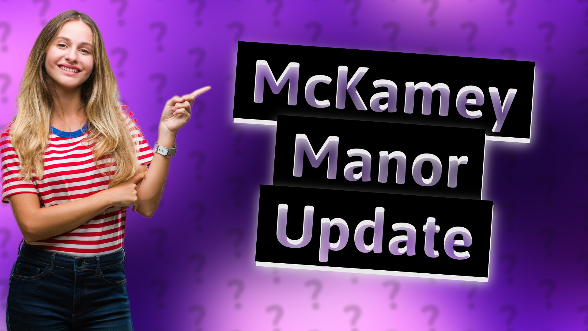 McKamey Manor Update