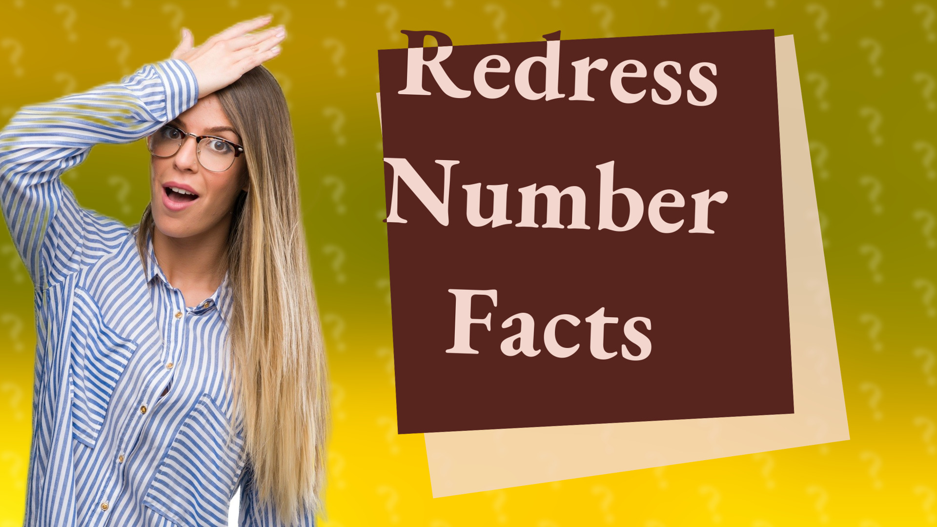 Redress Number Facts