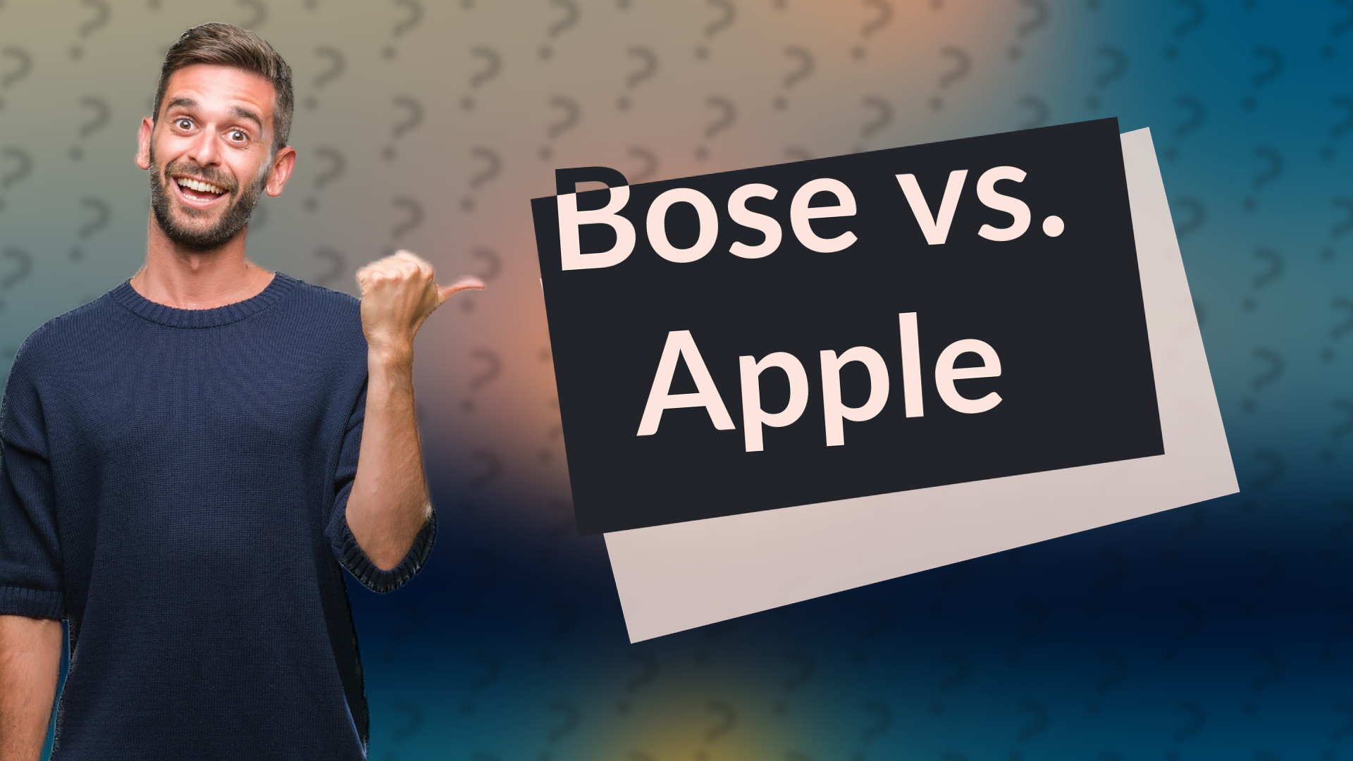 Bose vs. Apple