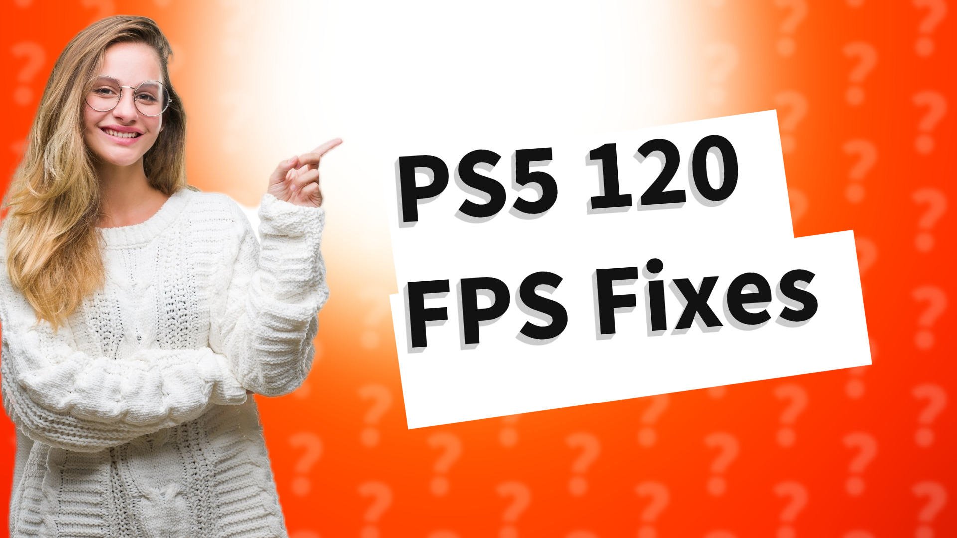 PS5 120 FPS Fixes