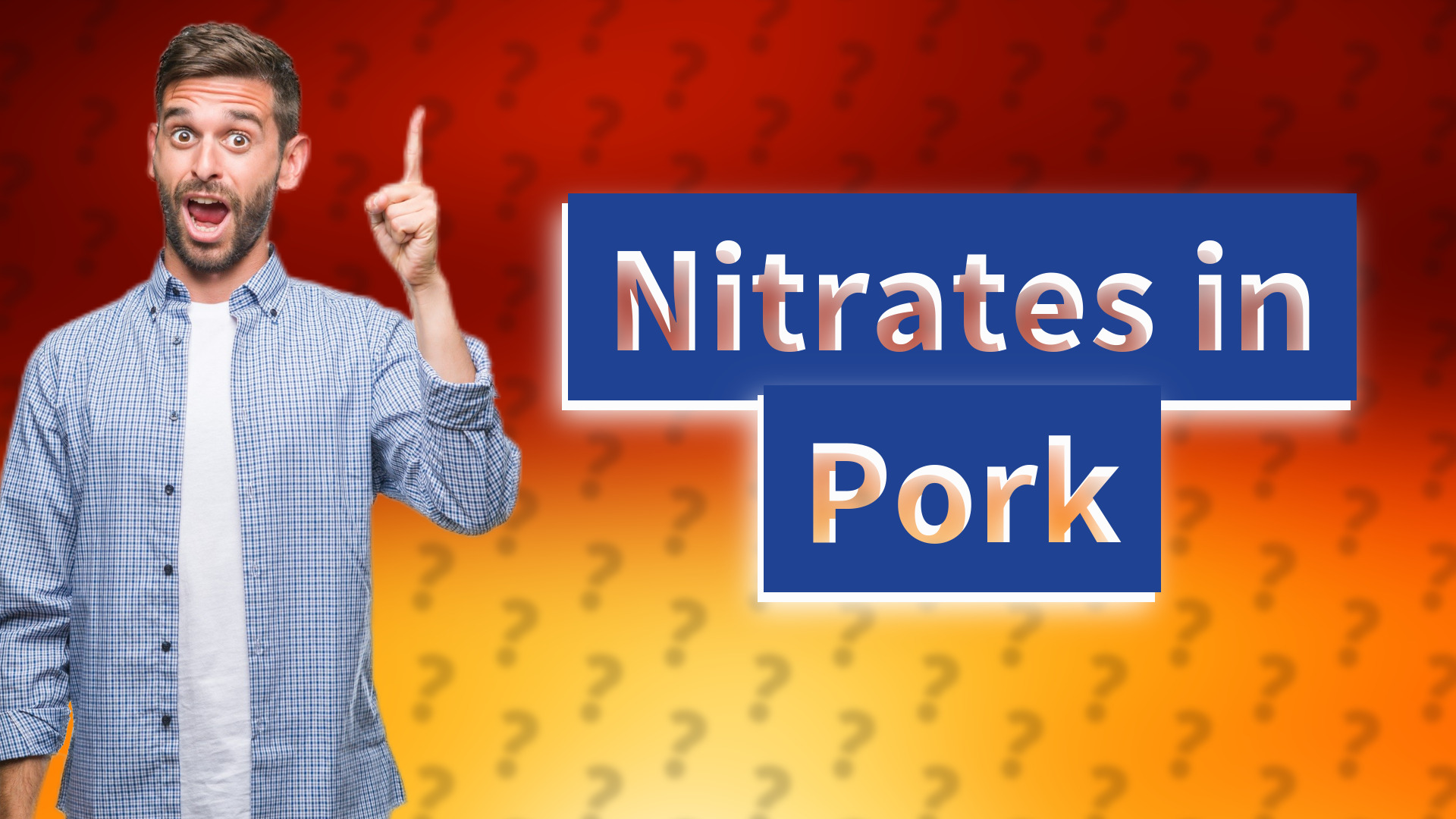 Nitrates in Pork