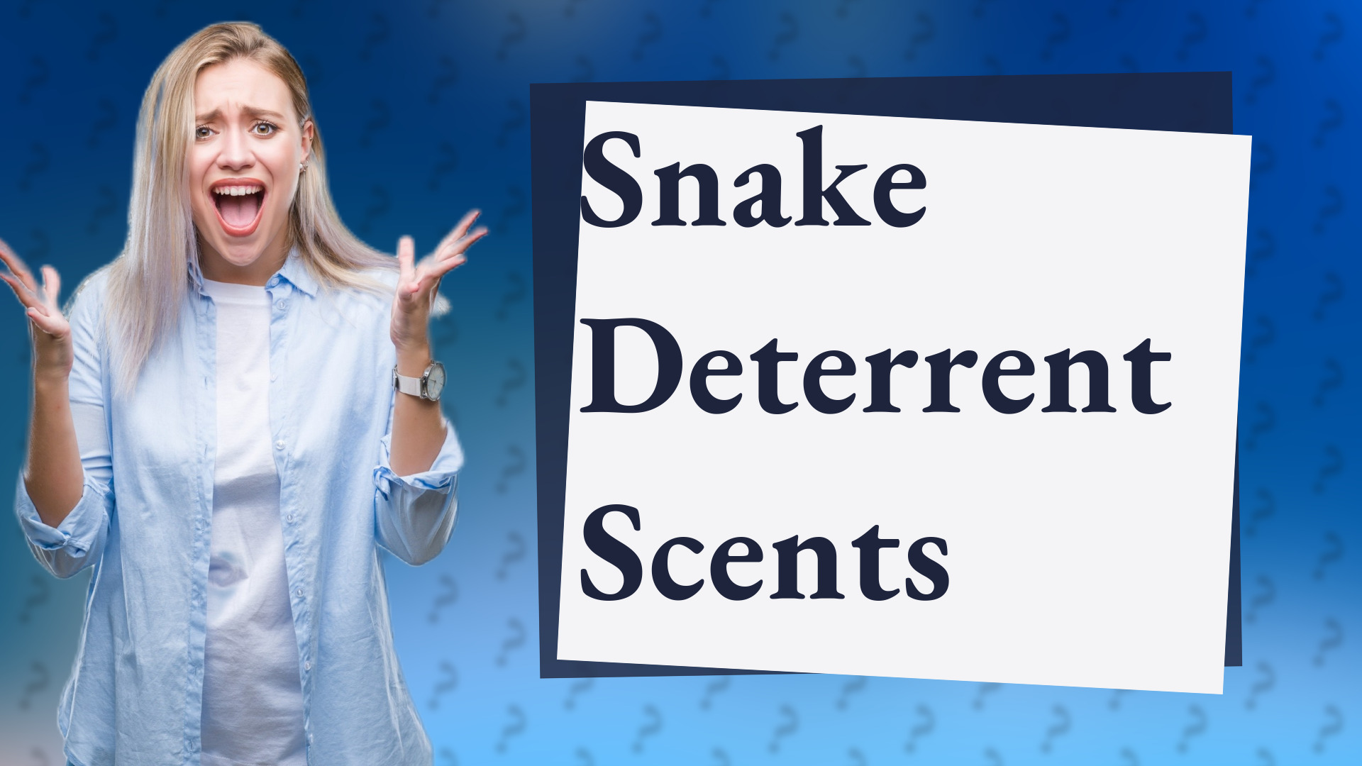 Snake Deterrent Scents