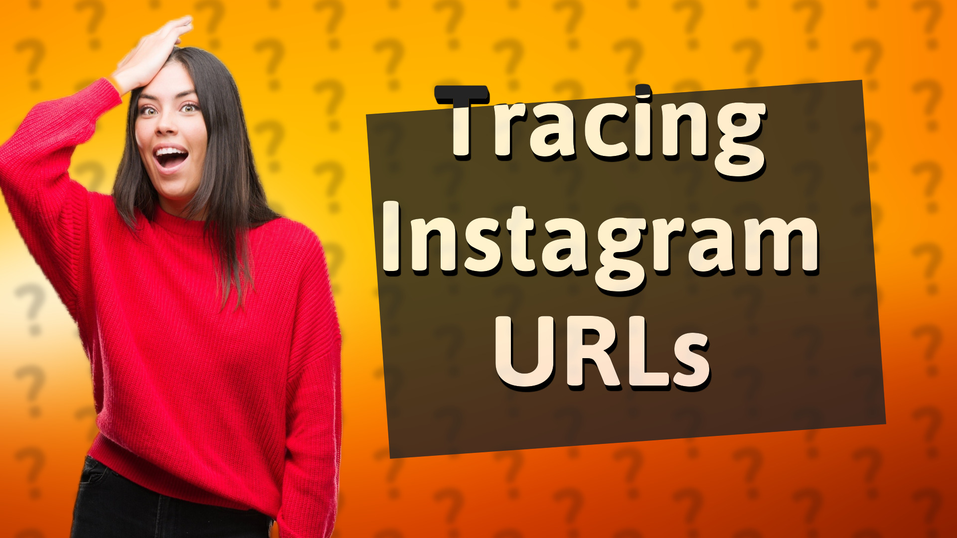 Tracing Instagram URLs