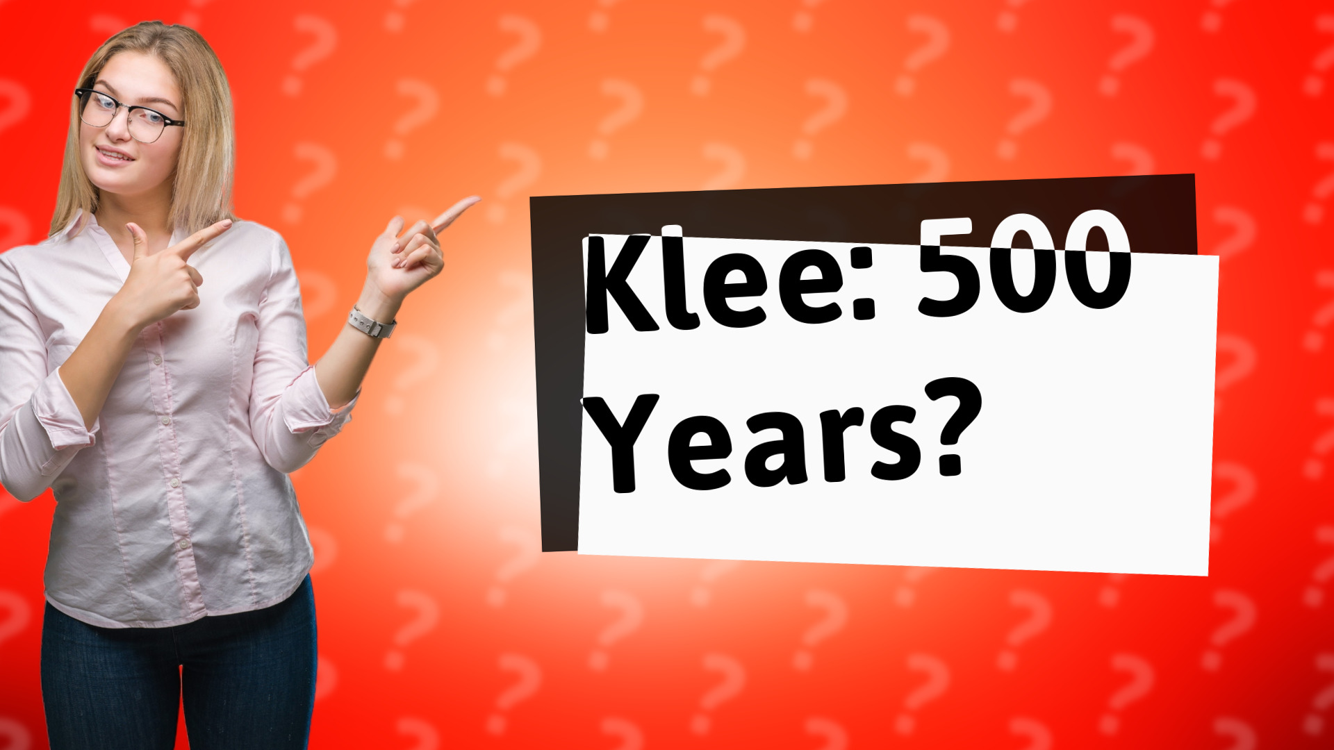 Klee: 500 Years?