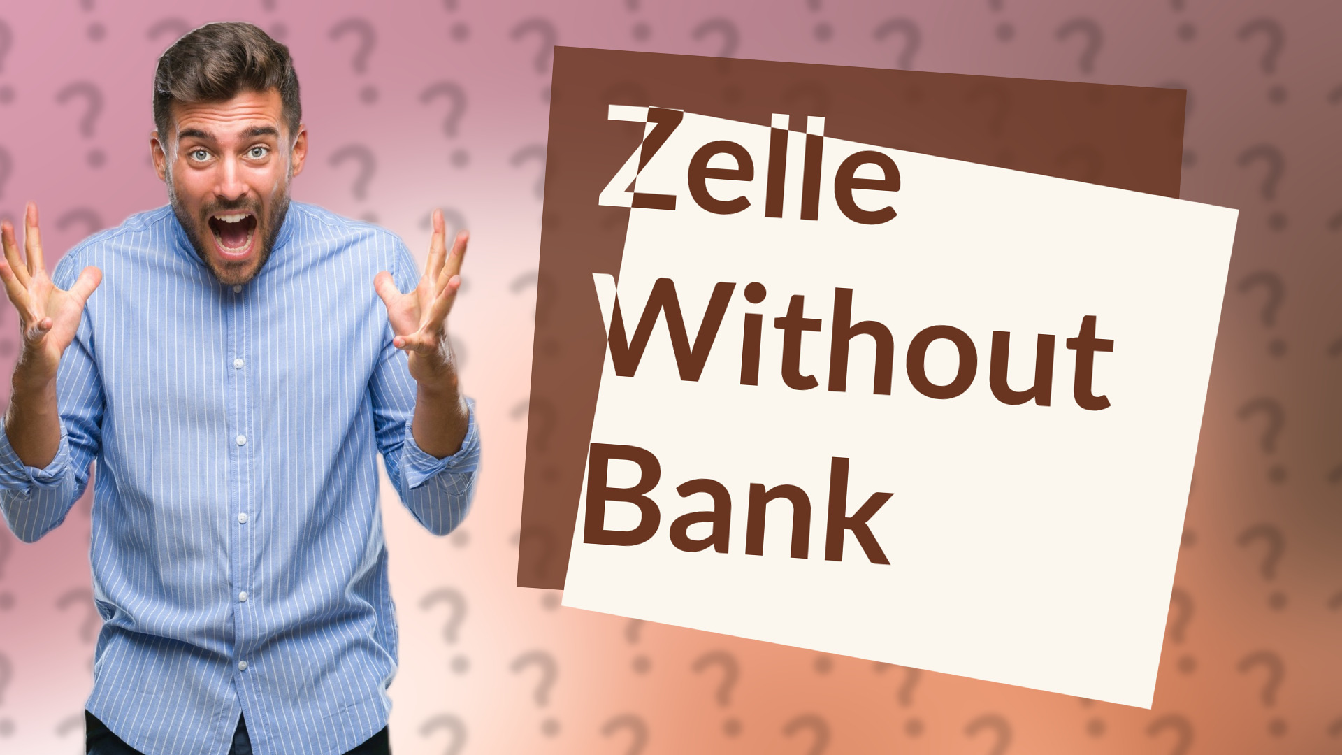 Zelle Without Bank