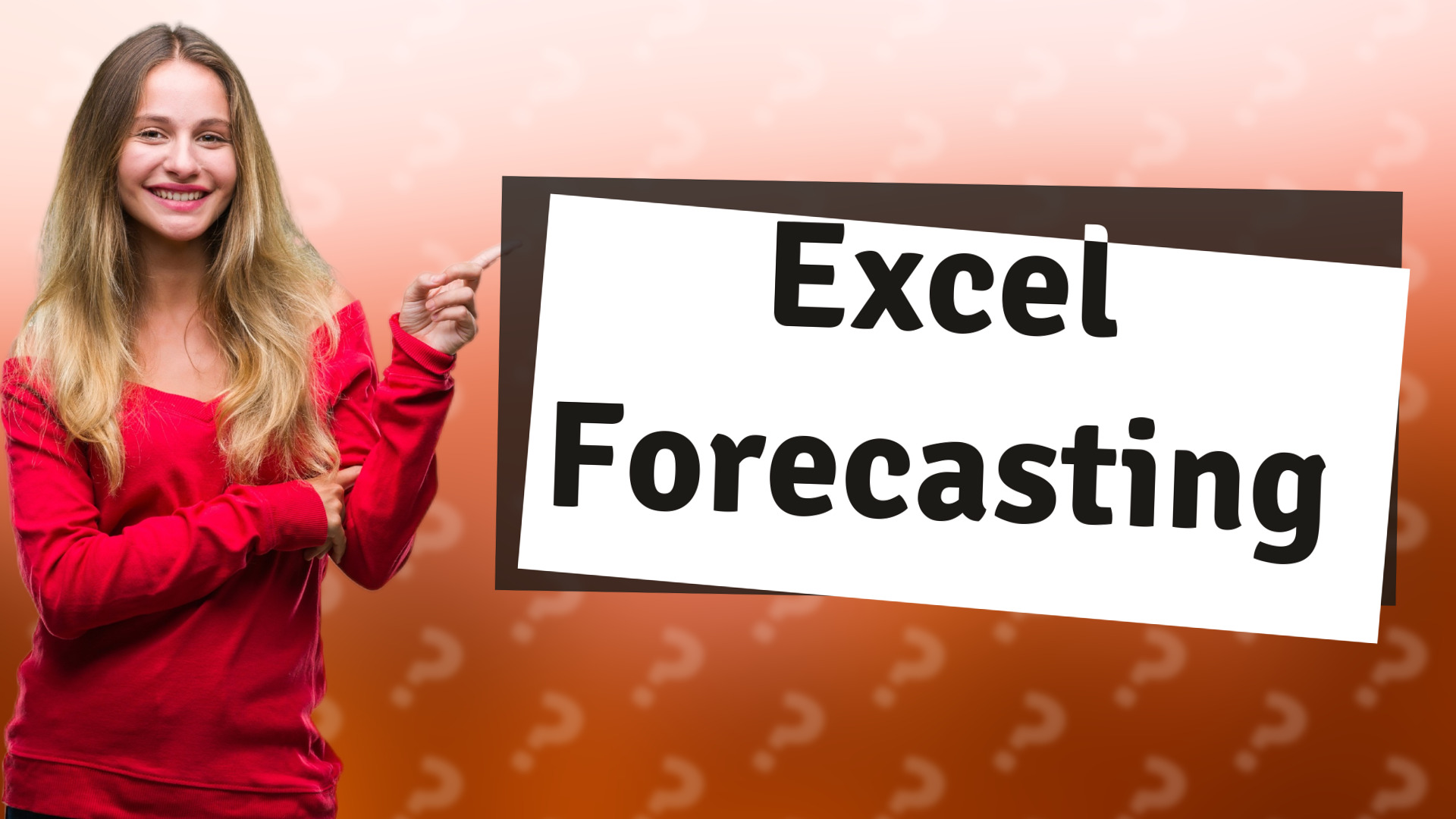 Excel Forecasting