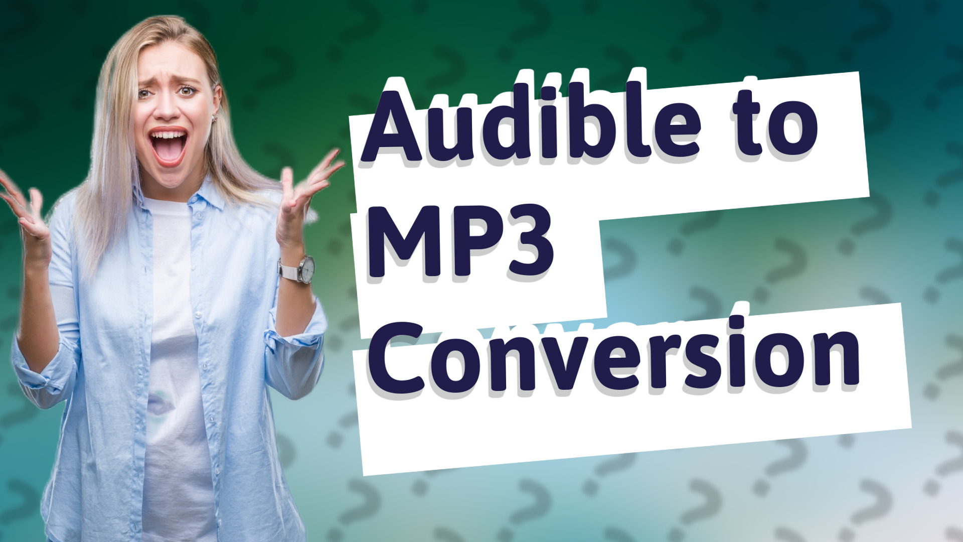 Audible to MP3 Conversion