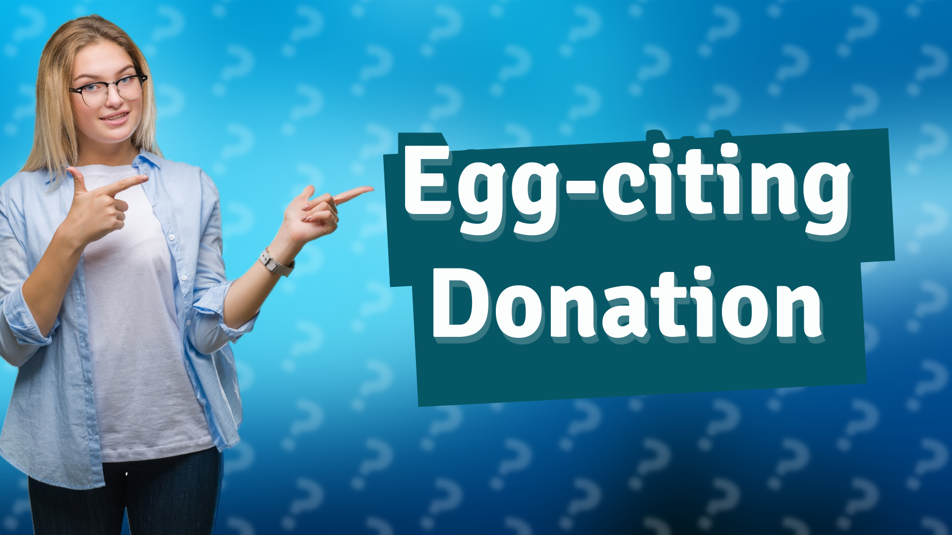 Egg-citing Donation