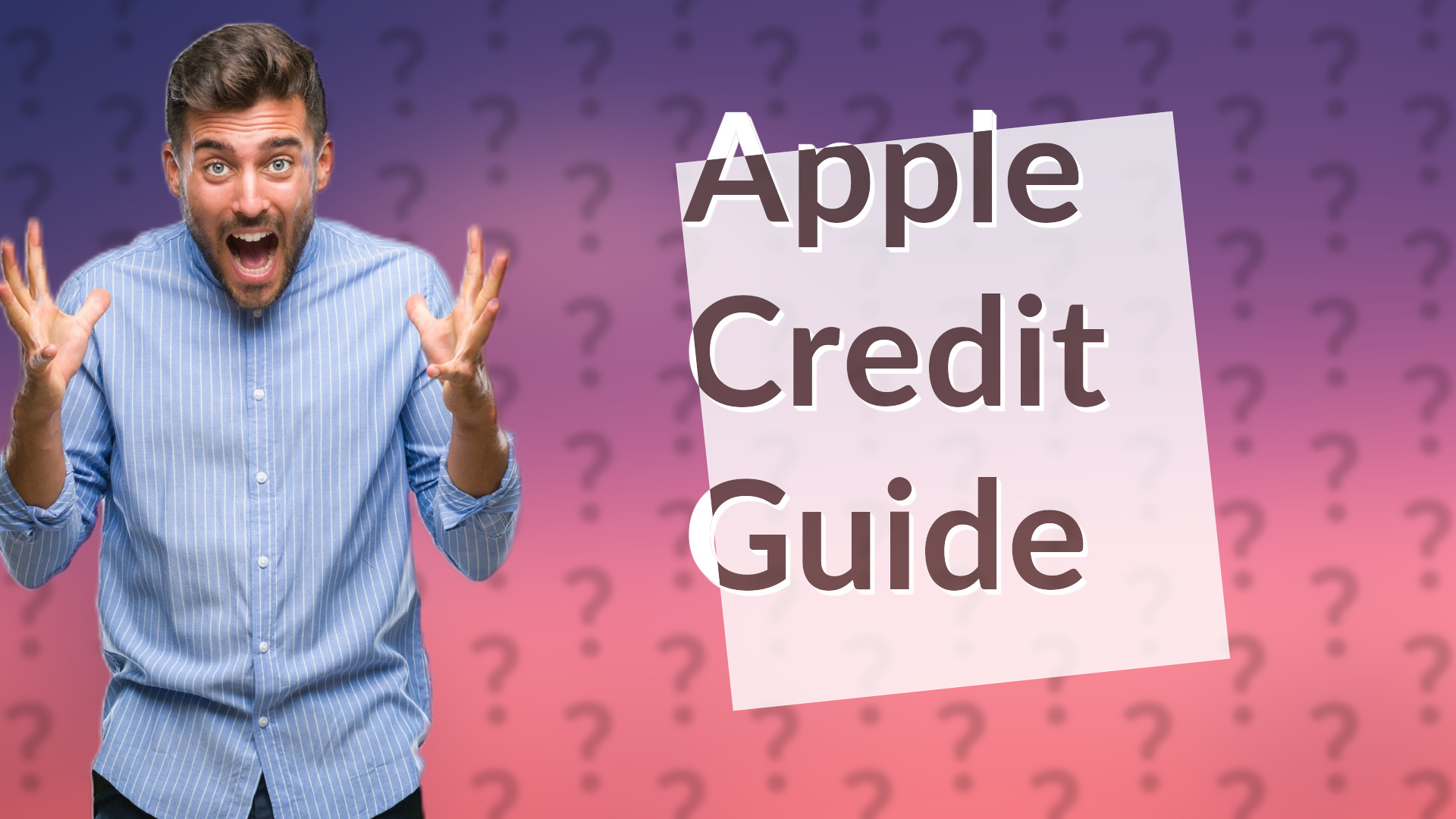 Apple Credit Guide