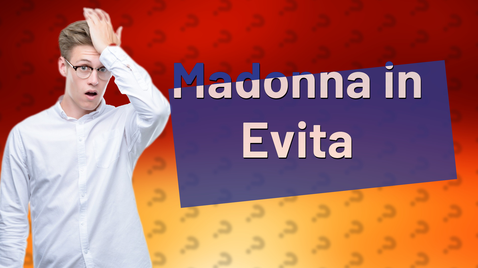 Madonna in Evita