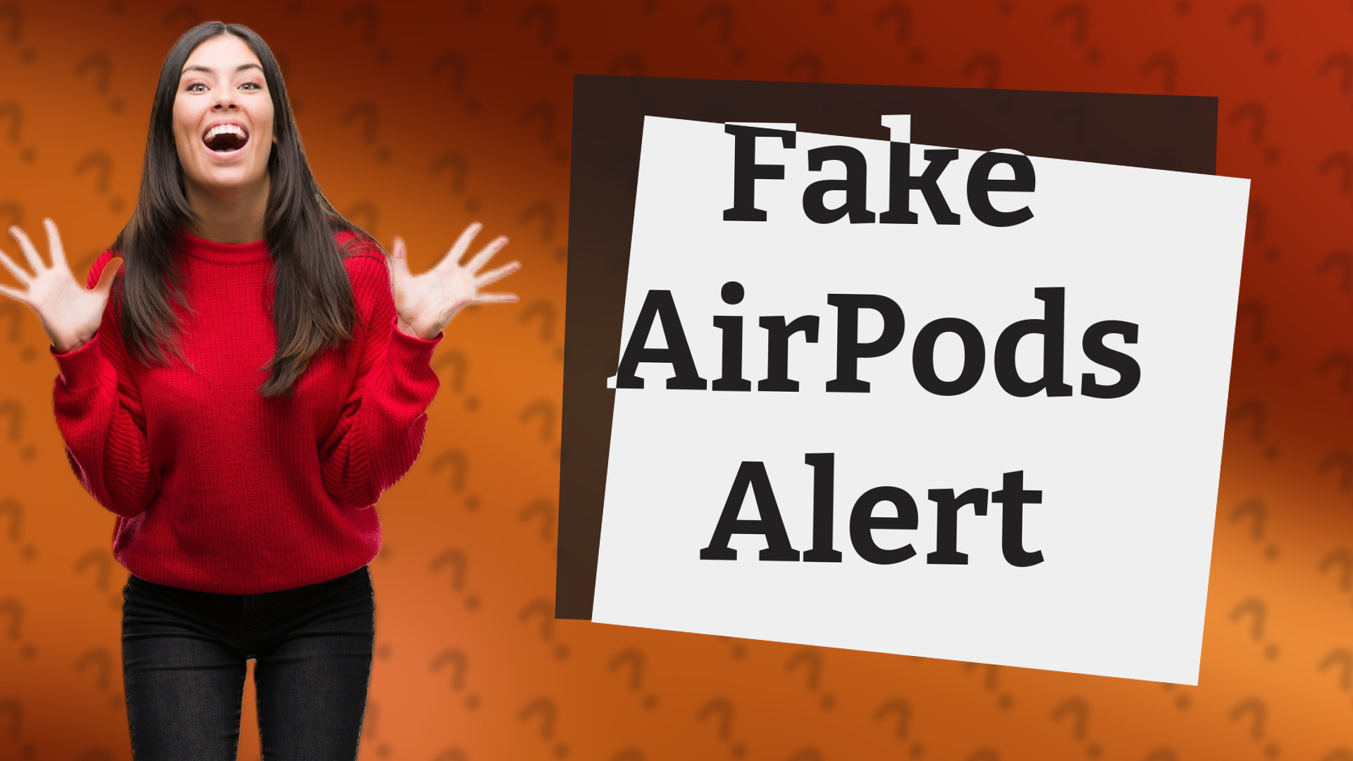 Fake AirPods Alert