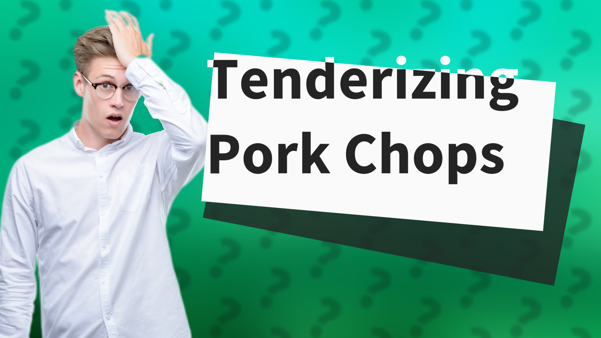 Tenderizing Pork Chops