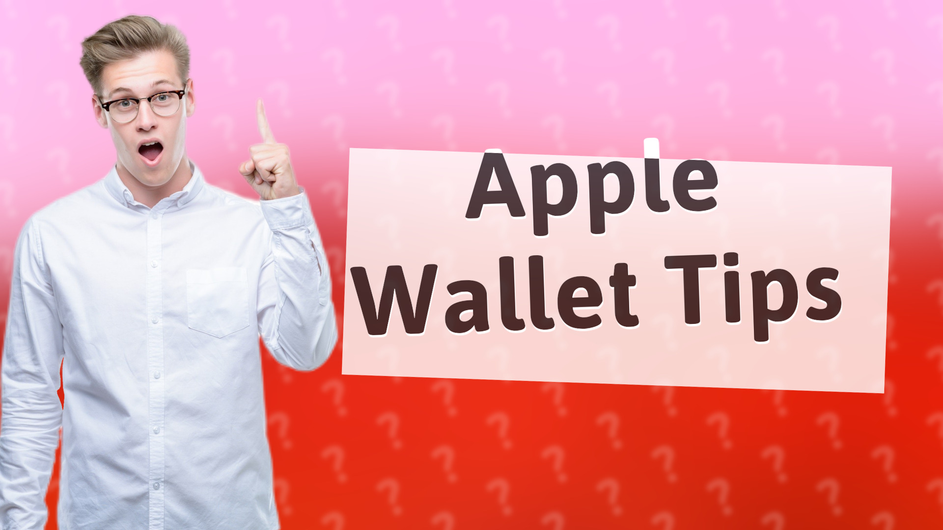 Apple Wallet Tips