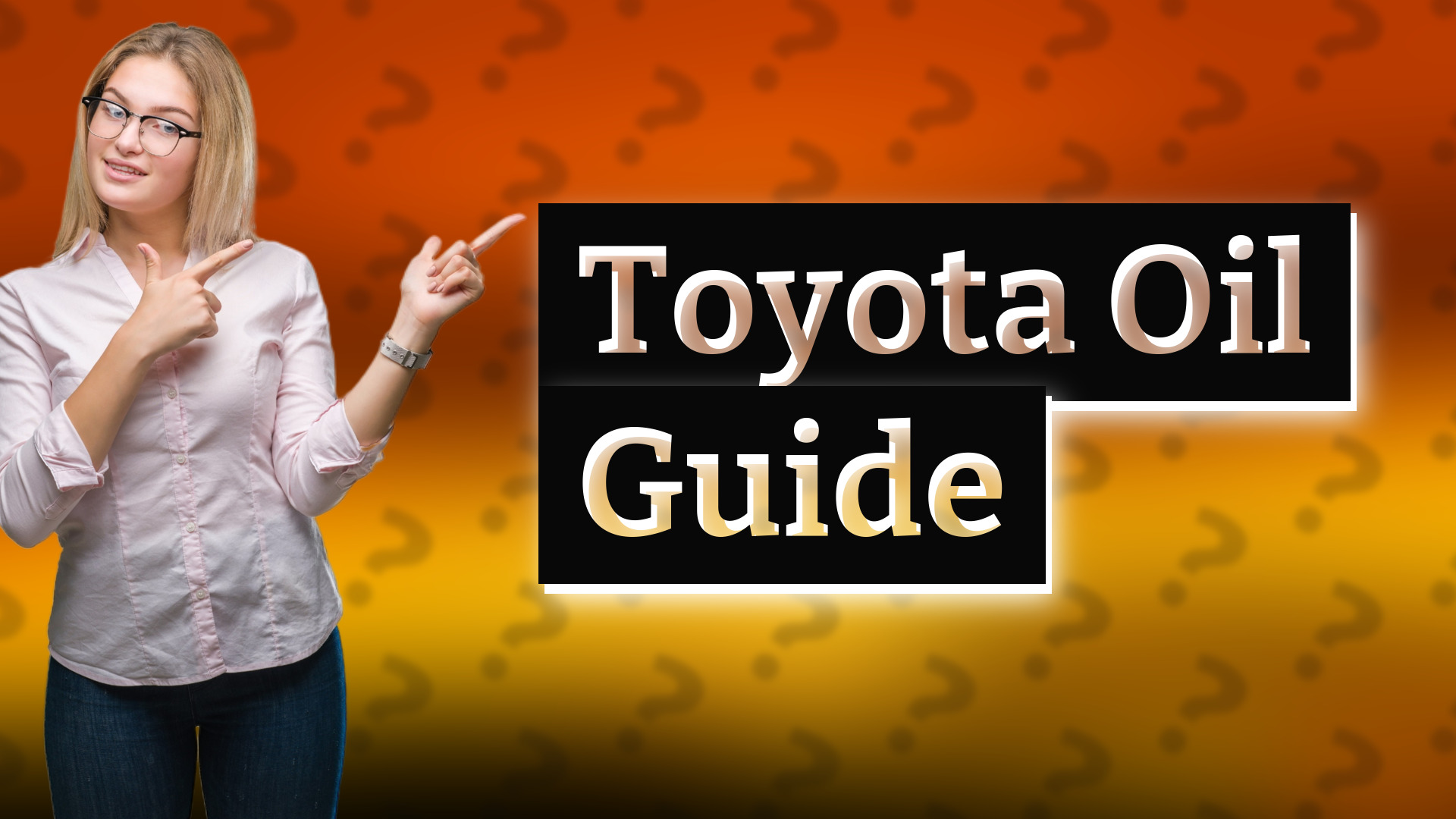 Toyota Oil Guide