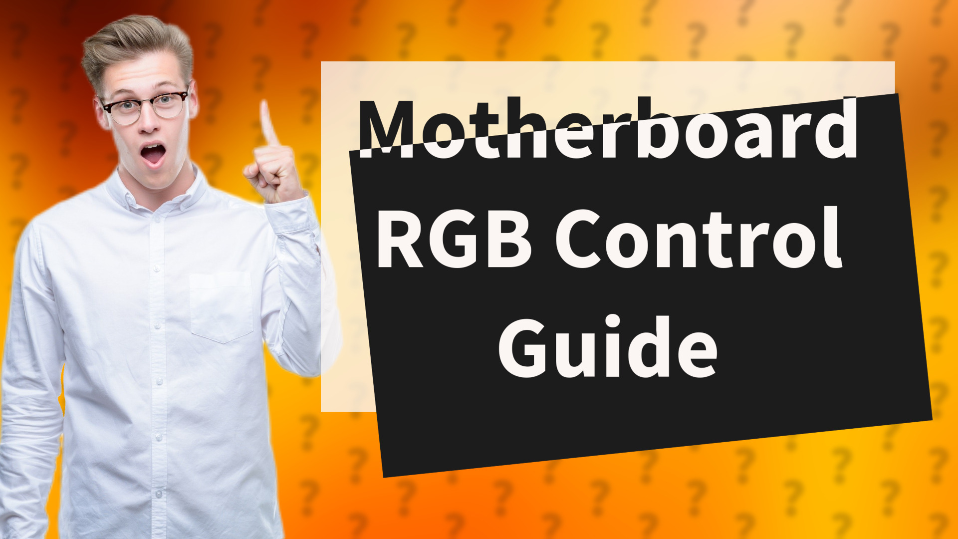 Motherboard RGB Control Guide