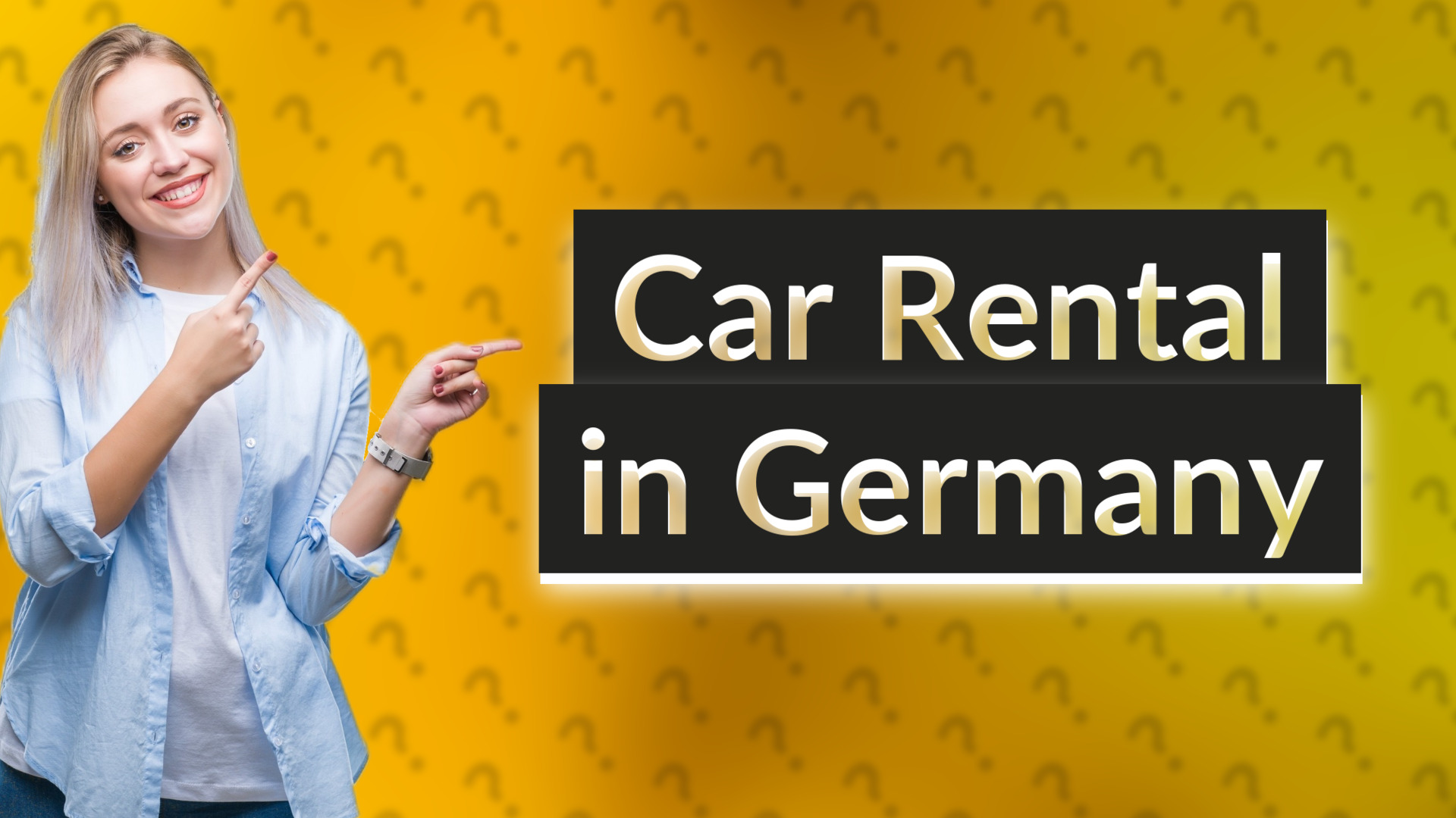 Car Rental in Germany