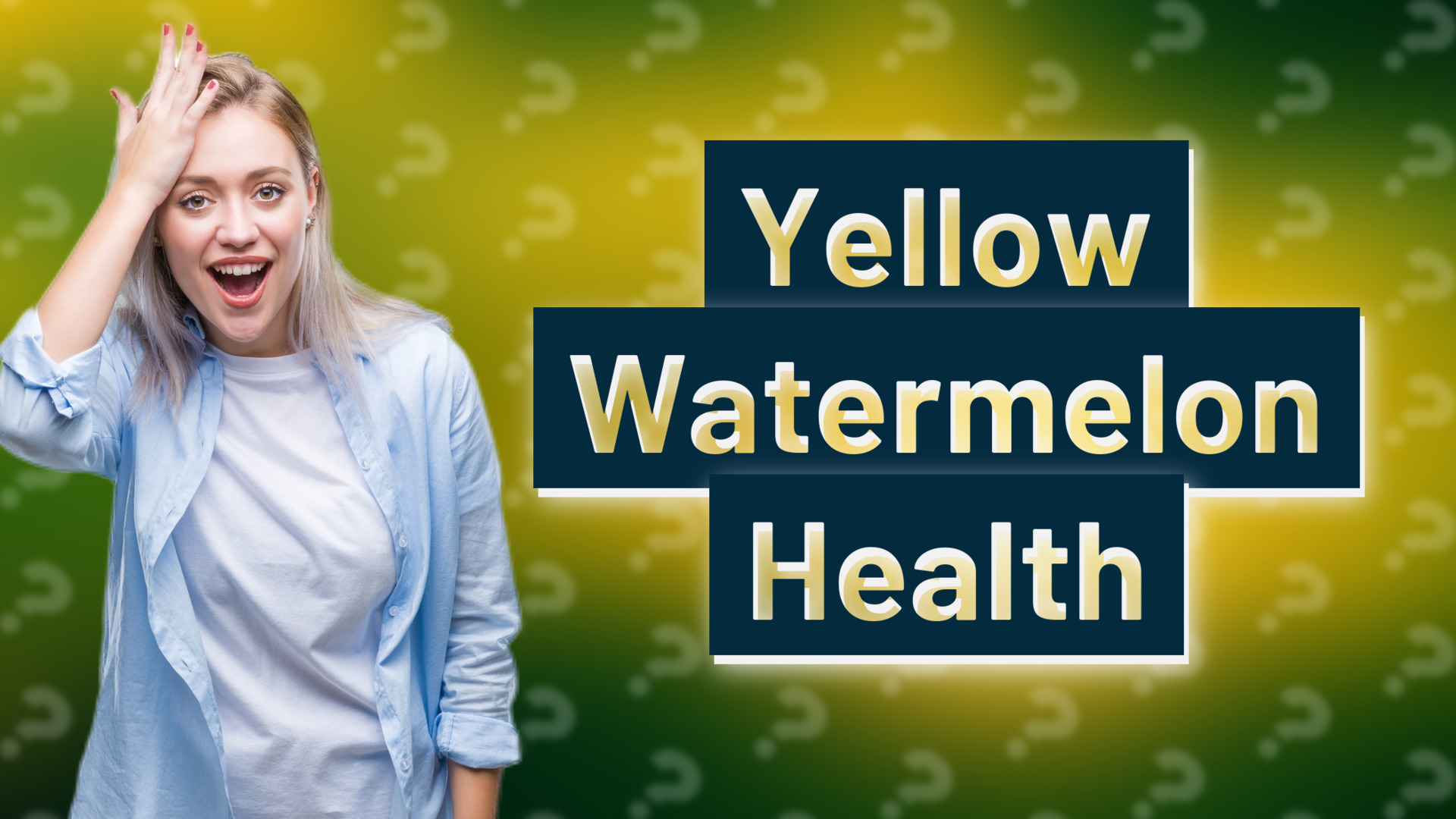 Yellow Watermelon Health