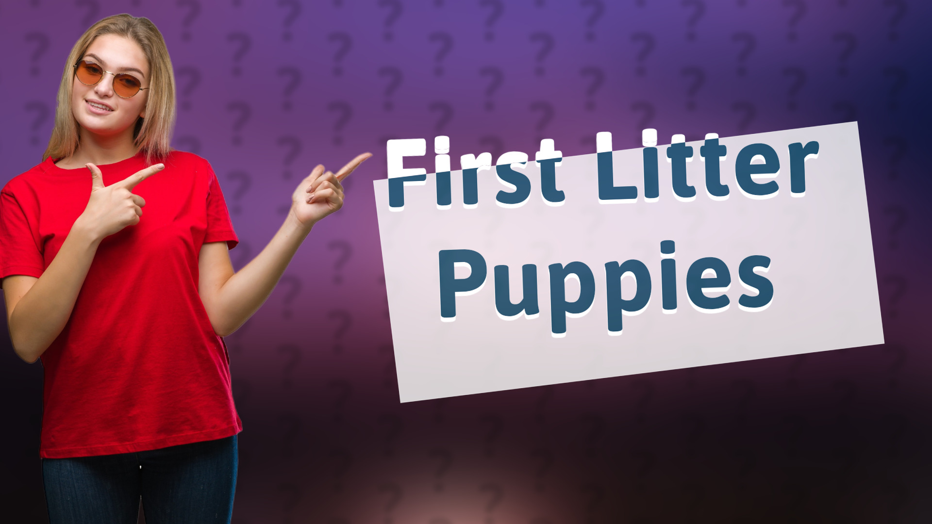 First Litter Puppies
