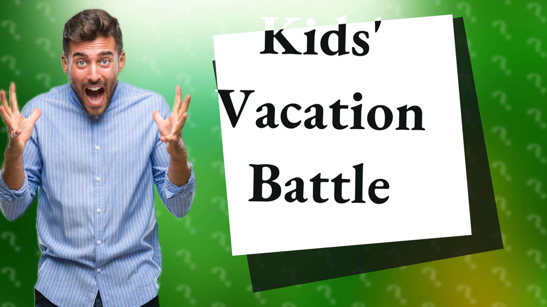 Kids' Vacation Battle