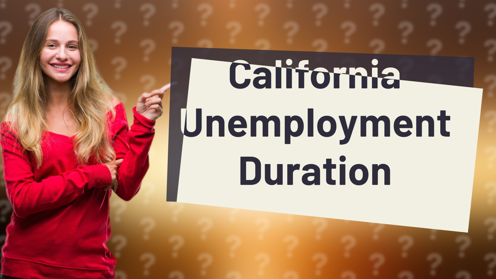 California Unemployment Duration
