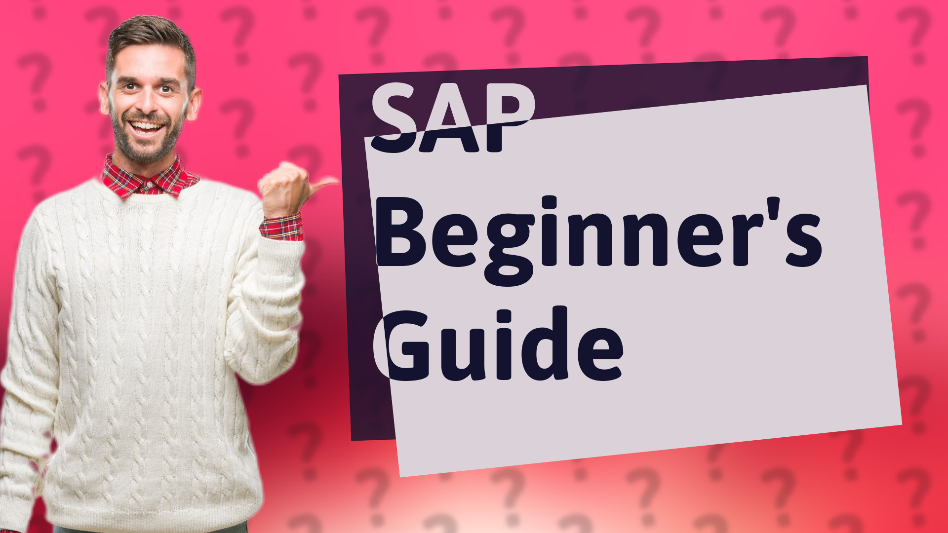 SAP Beginner's Guide