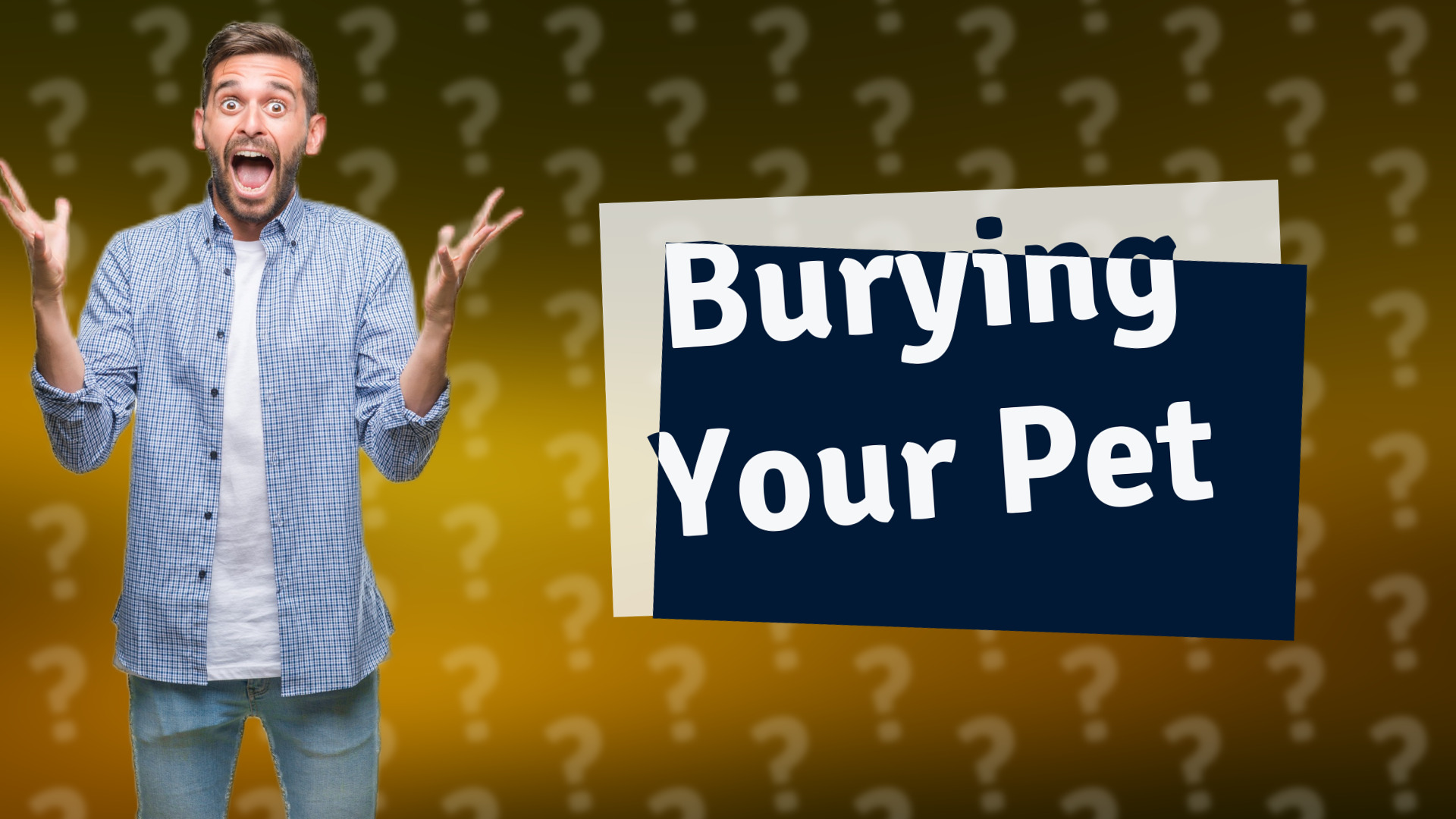 Burying Your Pet