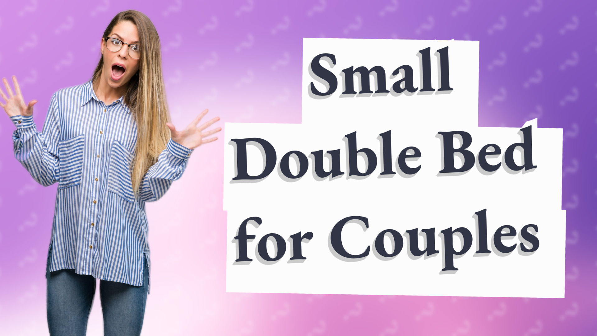 Small Double Bed for Couples