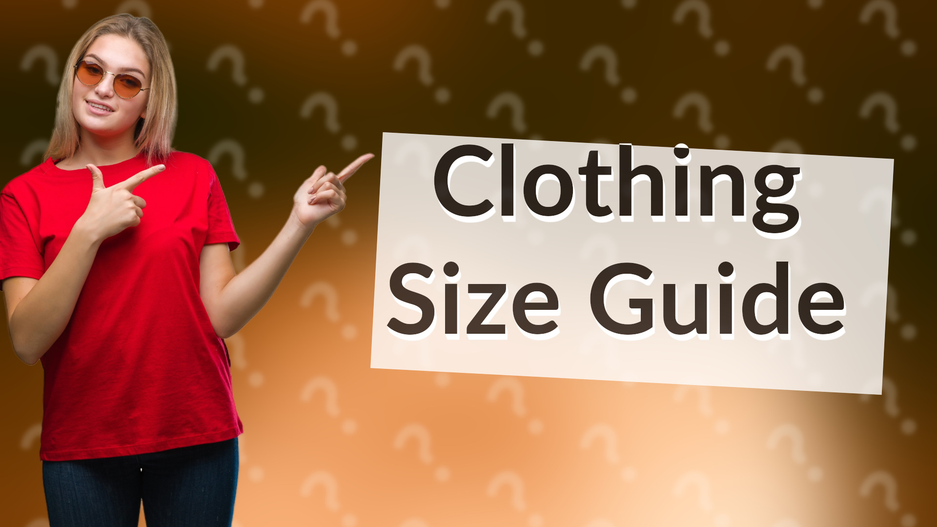 Clothing Size Guide