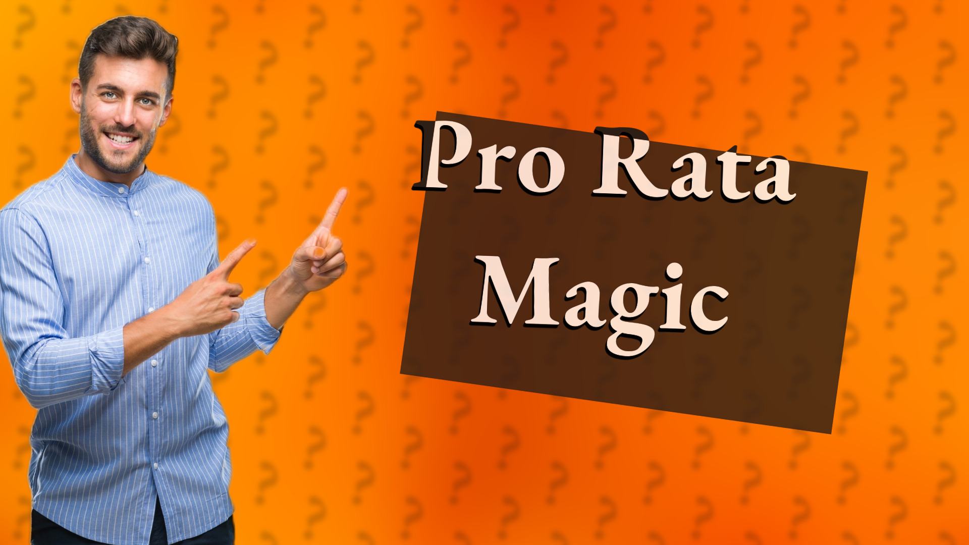 Pro Rata Magic