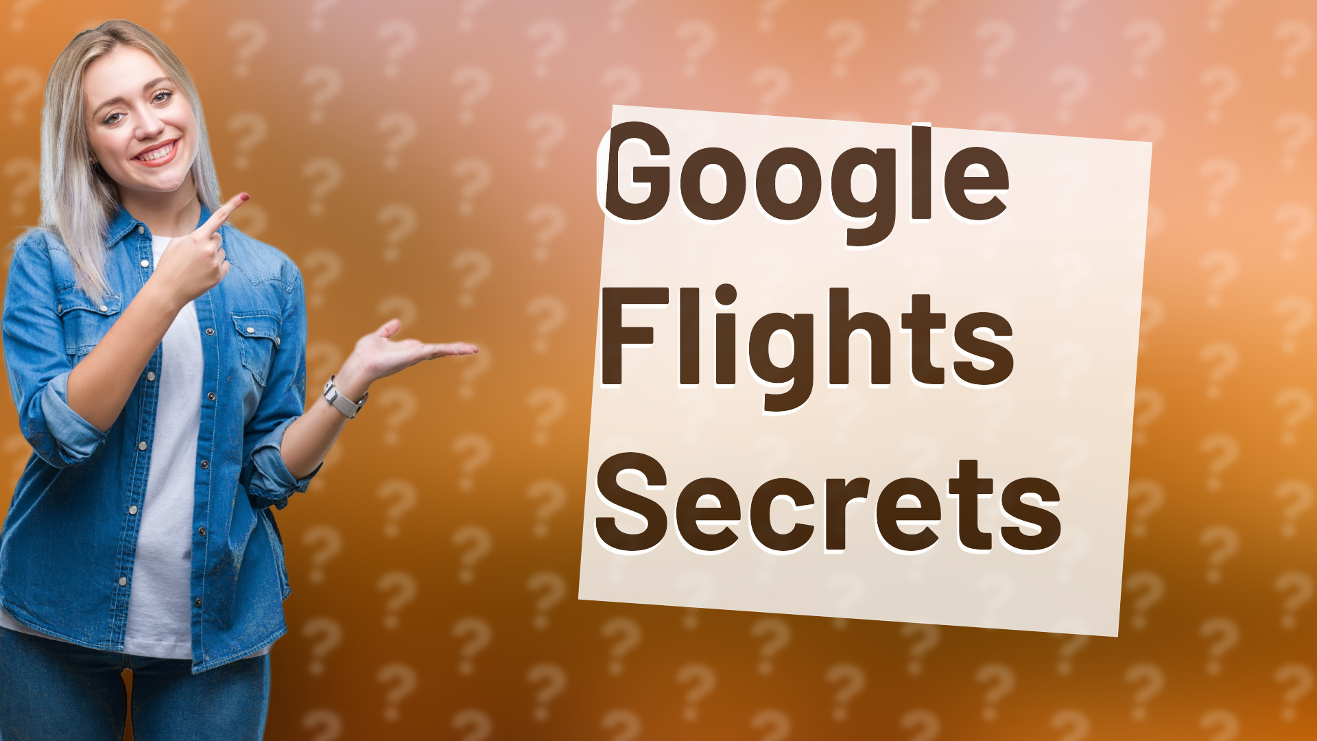 Google Flights Secrets