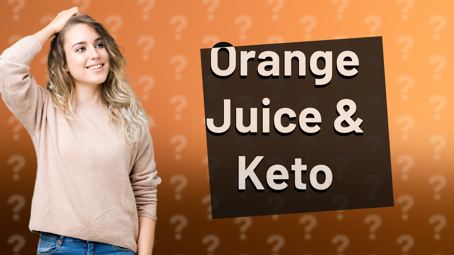 Orange Juice & Keto