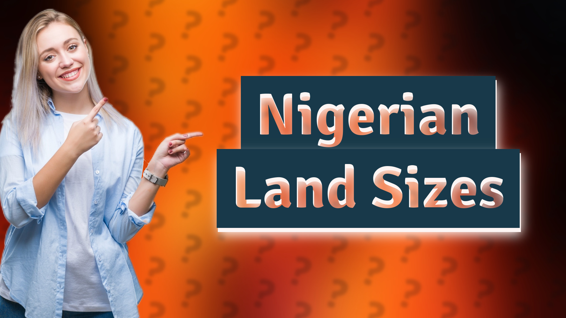 Nigerian Land Sizes